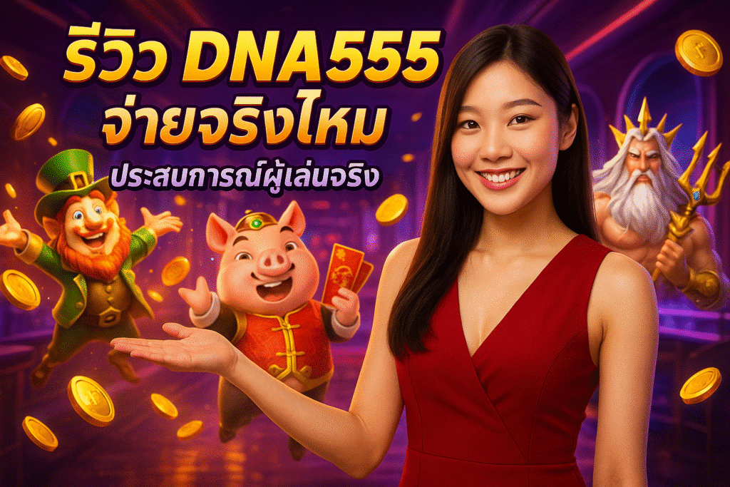 รีวิว DNA555 จ่ายจริงไหม ประสบการณ์ผู้เล่นจริง