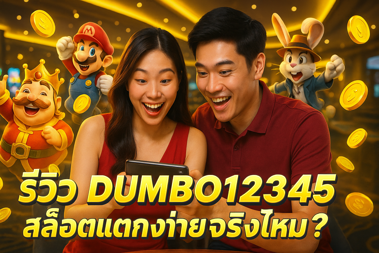 รีวิว DUMBO12345 สล็อตแตกง่ายจริงไหม?